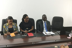 Présentation des voeux du PCA